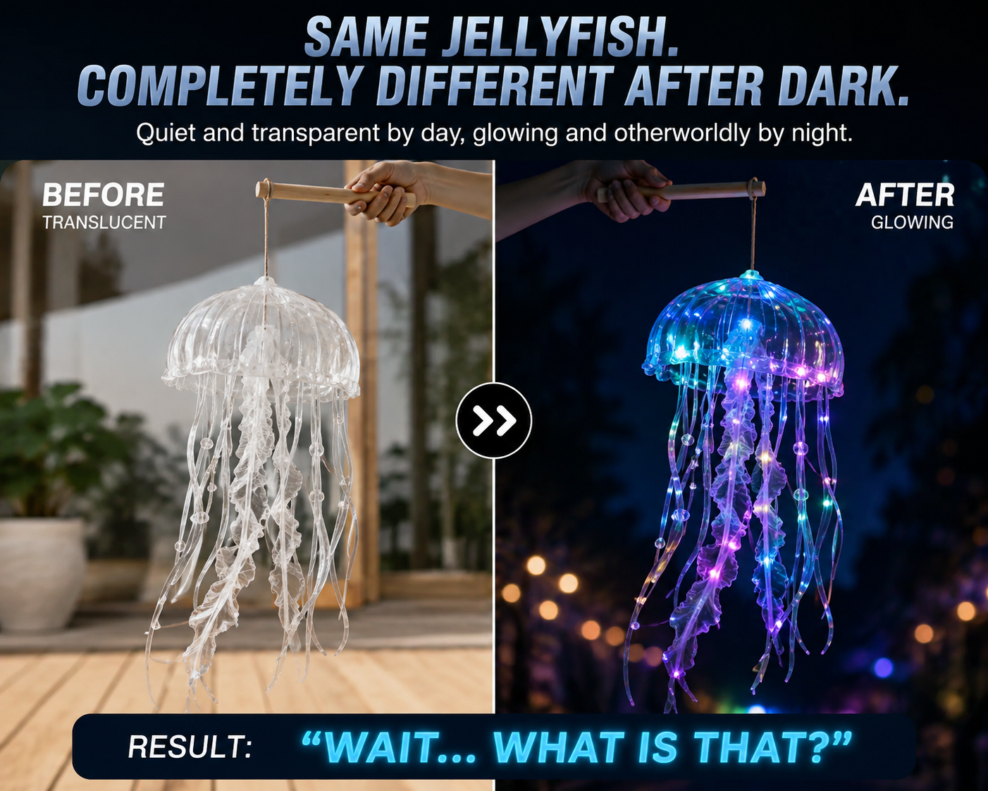𝐁𝐢𝐥𝐥𝐡𝐨𝐥® Glow Jellyfish Lantern ✨ – Carry a Little Ocean After Dark