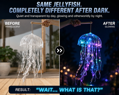𝐁𝐢𝐥𝐥𝐡𝐨𝐥® Glow Jellyfish Lantern ✨ – Carry a Little Ocean After Dark