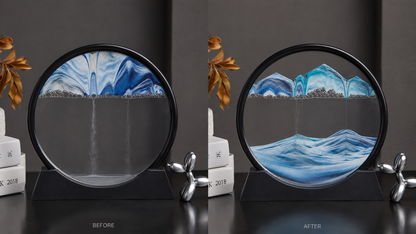 BILLHOL® 3D Moving Sand Art ⏳ – A New Landscape Every Flip