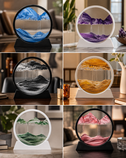 BILLHOL® 3D Moving Sand Art ⏳ – A New Landscape Every Flip